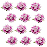 12 Pcs Vintage Velvet Rose Flowers,Decor Pooja Favor Flower,Home& Garden Decor, Wedding Birthday Anniversary Decor Gift,Return Flower Gift